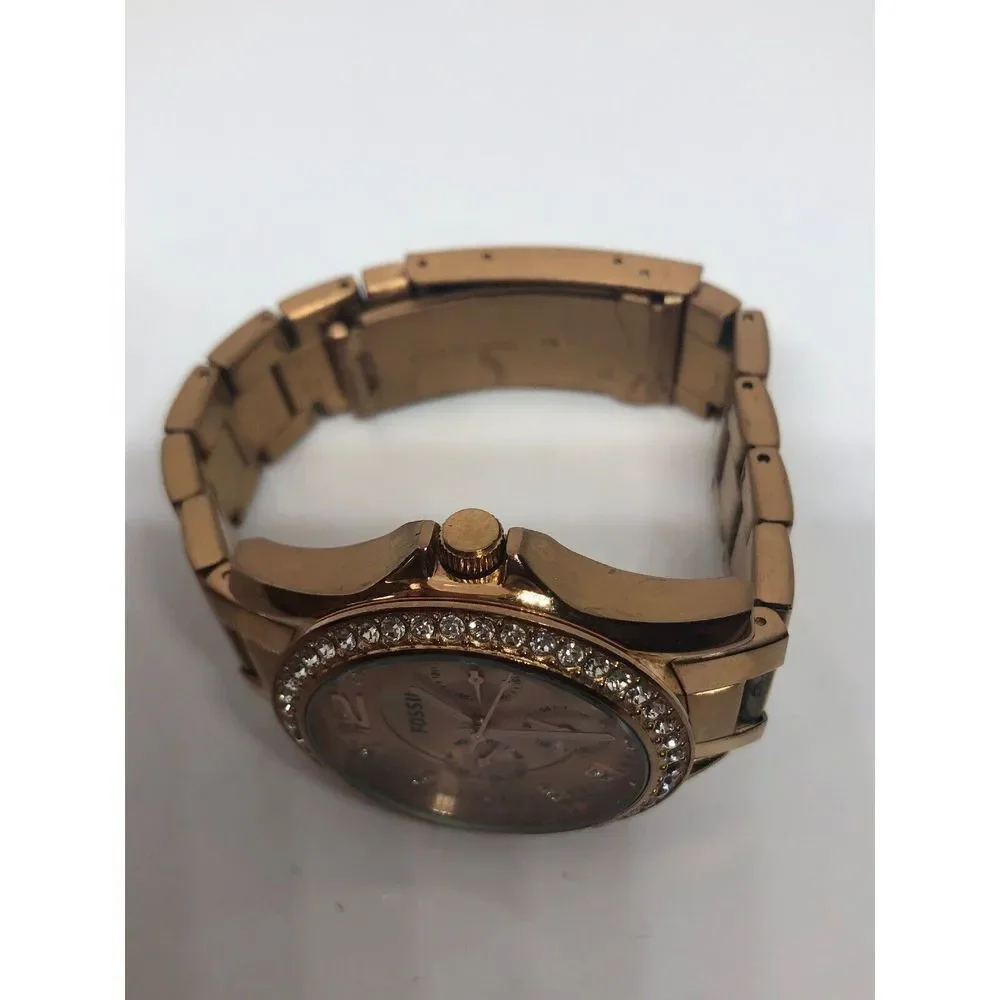 Fossil ES2811 Women Stainless Steel Analog Dial Quartz Genuine Wrist Watch RK345